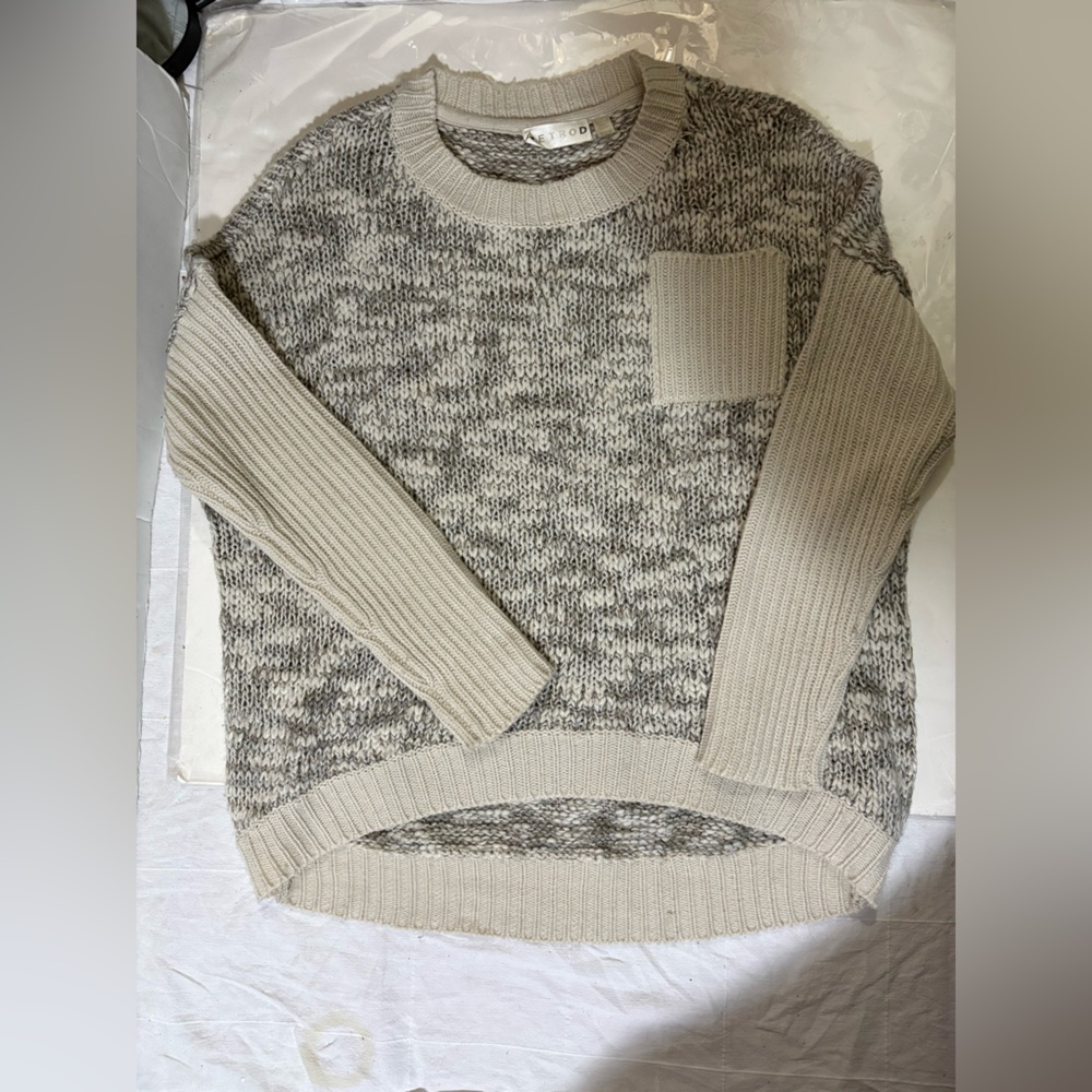 Cozy Knit Beige sweater